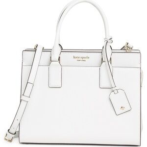Kate spade sold out white medium Cameron satchel